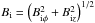\hbox{$B_{\rm i} = \left( B_{{\rm i}\phi}^2 + B_{{\rm i}z}^2 \right)^{1/2}$}