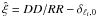 \hbox{$\hxi=DD/RR-\delta_{\ell_i,0}$}