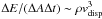 \hbox{$\Delta E/(\Delta A \Delta t) \sim \rho v_{\rm disp}^{3}$}
