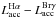 \hbox{$L_{\rm acc}^{\rm H\alpha}-L_{\rm acc}^{\rm Br\gamma}$}