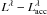 \hbox{$L^{\lambda}-L_{\rm acc}^{\lambda}$}