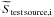 \hbox{$\widetilde{S}_{\rm{test\,source},i}$}