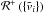 \hbox{$\mathcal{R}^+\left(\{\tilde{v}_i\}\right)$}