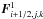 \hbox{$\bF^1_{i+1/2,j,k}$}