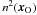 \hbox{${n^2(\vec{x}_{\rm O})}$}