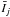\hbox{$\bar{I}_j$}