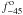 \hbox{$f^{\rm o}_{-45}$}