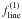 \hbox{$f^{(1)}_{\rm line}$}