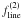 \hbox{$f^{(2)}_{\rm line}$}