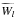 \hbox{$\widetilde{W_l}$}