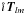 \hbox{$\mi\,\vec{T}_{lm}$}