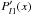\hbox{$P^\prime_{l1}(x)$}