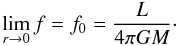 \begin{equation} P = \frac{2}{3}\frac{g}{\kappabar}\label{bcp} \end{equation}