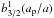 \hbox{$b_{3/2}^{1}(a_{\rm p}/a)$}