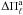 \hbox{$\Delta \Pi_{\ell}^{\rm a}$}