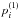\hbox{$p^{(1)}_{i}$}