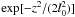 \hbox{$\exp[-z^2/(2l_0^2)]$}
