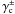 \hbox{$\gamma_{\rm c}^\pm$}