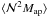 \hbox{$\ave{{\cal N}^2M_{\rm ap}}$}
