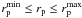 \hbox{$r_{\rm p}^{\rm min} \leq r_{\rm p} \leq r_{\rm p}^{\rm max}$}