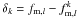 \hbox{$\delta_k = f_{{\rm m},l} - f_{{\rm m},l}^k$}