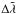 \hbox{$\Delta\tilde{\lambda}$}