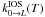\hbox{$k^{\rm IOS}_{0 \to L} (T)$}