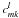 \hbox{$c^l_{mk}$}