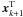 \hbox{$\vec{x}_{k+1}^{\rm T}$}