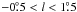 \hbox{$-0\fdg5<l<1\fdg5$}