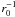 \hbox{$r_0^{-1}$}