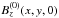 \hbox{$B_z^{(0)}(x,y,0)$}