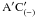\hbox{${\rm A'C'_{(-)}}$}