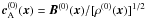 \hbox{$\vec{c}_{\rm A}^{(0)}(\vec{x})=\vec{B}^{(0)}(\vec{x})/ \lbrack \rho^{(0)} (\vec{x}) \rbrack^{1/2}$}