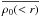 \hbox{$\overline{\rho_0(<r)}$}