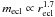 \hbox{$m_{\rm ecl} \propto r_{\rm ecl}^{1.7}$}