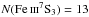 \hbox{$N(\feiii ^7{\rm S}_3)=13$}