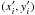 \hbox{$(x'_i,y'_i)$}