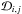 \hbox{$\mathcal{D}_{i,j}$}