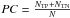 \hbox{$PC=\frac{N_{\rm TP}+N_{\rm TN}}{N}$}