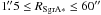 \hbox{$1\farcs5 \leq R_{\mathrm{Sgr A*}} \leq 60\arcsec$}