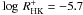 \hbox{$\log\, R^{+}_{\rm{HK}}=-5.7$}