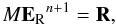 \appendix \setcounter{section}{2} \begin{equation} M \mathbf{E_{\rm R}}^{n+1} = \mathbf{R} , \end{equation}