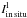 \hbox{$I_{\rm in \,situ}^{\rm l}$}