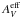 \hbox{$A_{V}^{\rm eff}$}