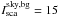 \hbox{$I_{\rm sca}^{\rm sky,bg} = 15$}