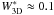 \hbox{$W_{\rm 3D}^\ast\approx0.1$}