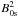 \hbox{$B^2_{\rm 0s}$}