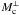 \hbox{$M_{\rm c}^{\perp}$}