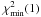 \hbox{$\chi_\mathrm{min}^{2}(1)$}